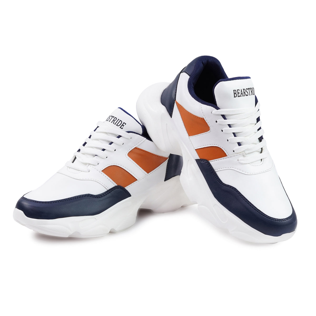 Bearstride Men’s Chunky Sneakers – Bold, Lightweight & Comfortable Shoes | Stylish Casual & Gym Wear | Durable Running & Walking Shoes