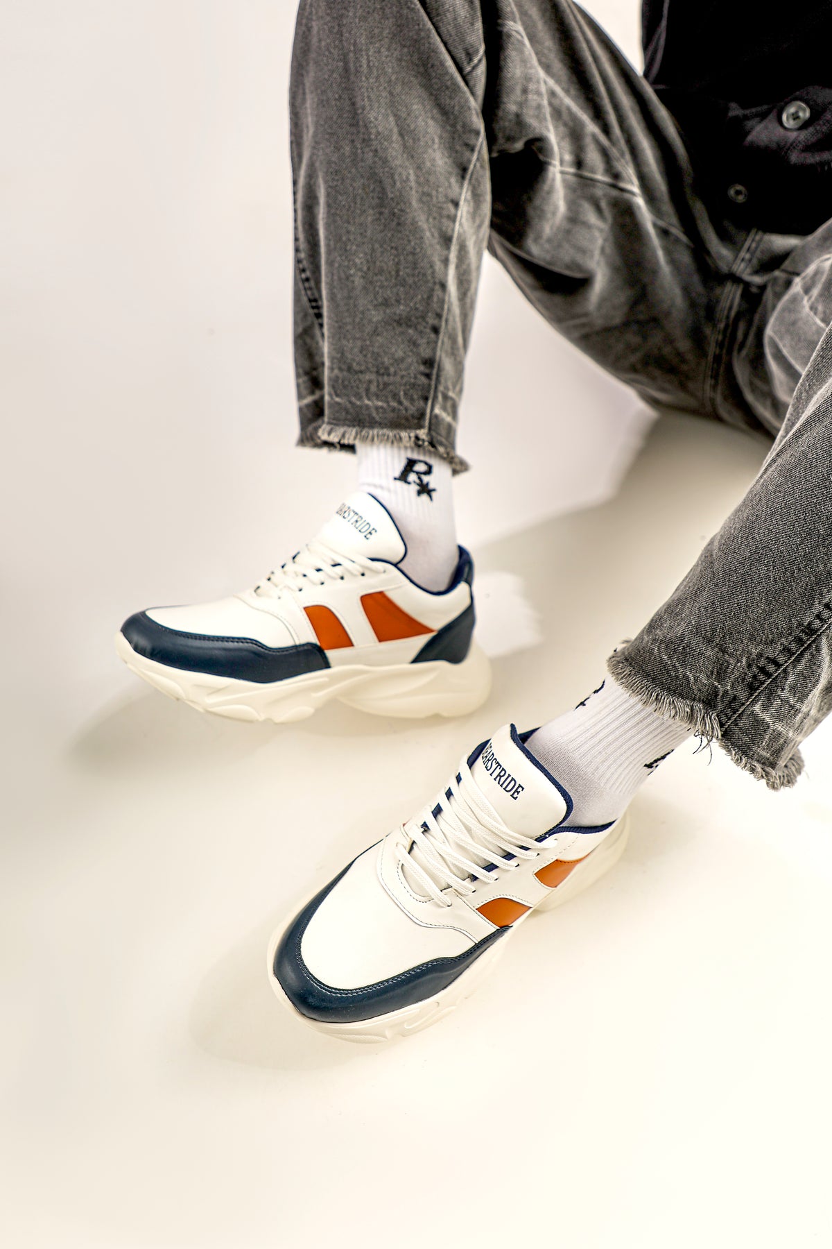 Bearstride Men’s Chunky Sneakers – Bold, Lightweight & Comfortable Shoes | Stylish Casual & Gym Wear | Durable Running & Walking Shoes